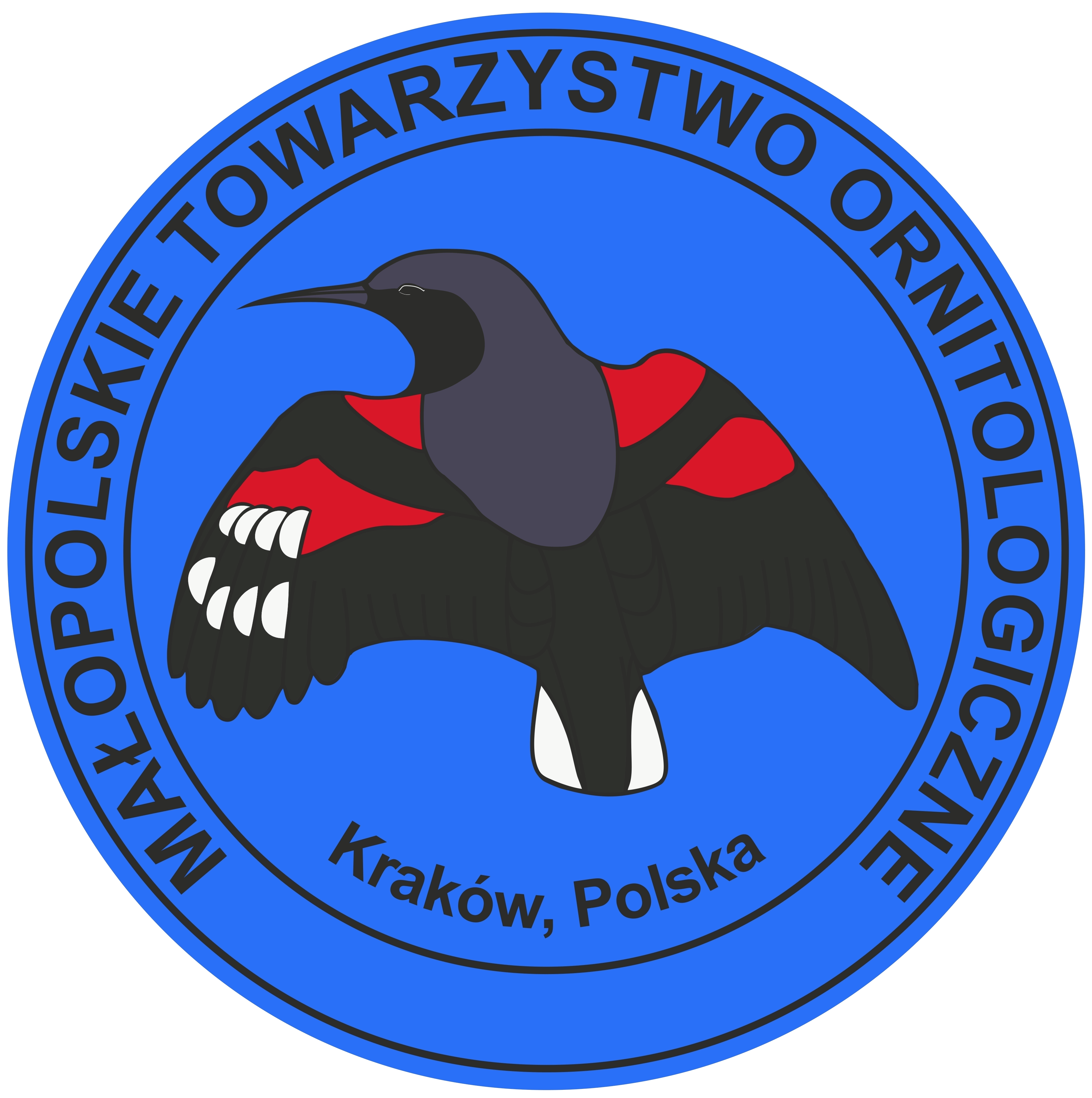 Logo małopolskiego towarzystwa ornitologicznego